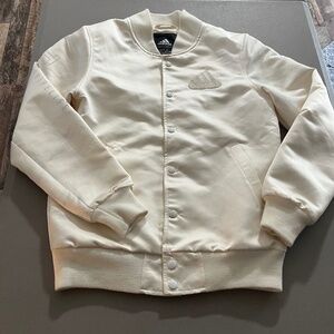 Adidas x Dehen Knitting Co. Bomber Jacket, Limited Edition “Pearl” US Sz Small